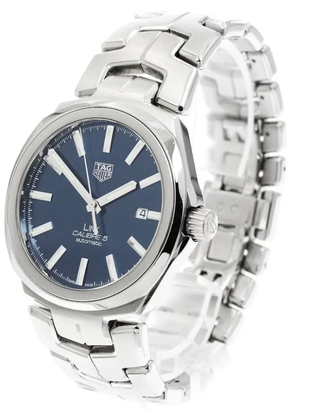 TAG HEUER Link WBC2112.BA0603 Caliber 5 Navy Dial Automatic Men's Watch_965443